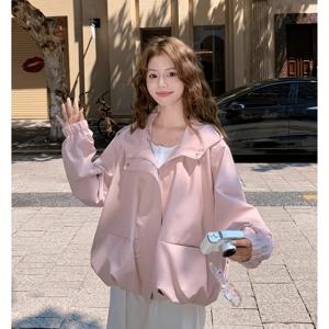 TEMU 여성용 캐주얼 패션 숏 가디건, 2026년 신상 봄/가을 컬렉션, 얇고 가벼운 고급 활용도 높은 셔츠 스타일 아우터웨어