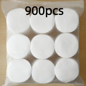 TEMU CASHAREYA 900매 라운드 페이셜 클렌징 패드, 고품질 메이크업 리무버 티슈, 저자극성 보풀 없는 원형 패드, 모든 피부 톤에 적합, 일회용 뷰티 티슈, 부직포 페이셜 클렌징 시트