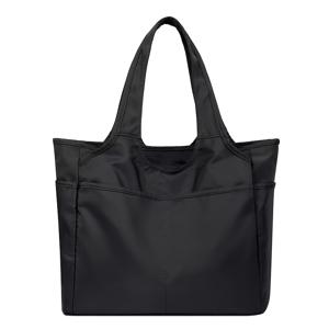 TEMU 여성 캐주얼 나일론 핸드백, 멀티 포켓 및 칸막이 디자인, 대용량 숄더백, 여행, 직장, 스포츠에 적합, 신상 트렌디 핸드백 여성용 천 가방 캐주얼 멀티 포켓 대용량 여행 가방 나일론 싱글 숄더 패션 Ve