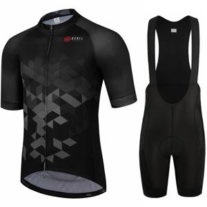 TEMU 남성 여름 사이클링 반팔 슈트 멜빵 반바지 속건성 통기성 자전거 의상 로드 스포츠 의류 장비