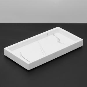 TEMU 인공 대리석 욕실 싱크대 트레이, 매우 좋은 손감과 질감의 욕실 트레이, 가정, 호텔, 사무실 건물 및 기타 욕실 수납 트레이에 적합. 욕실 트레이, 홈 모델 룸 장식, 매우 좋은 효과, 현대적인 욕실의 좋은 파트너, 고급스럽고 실용적입니다