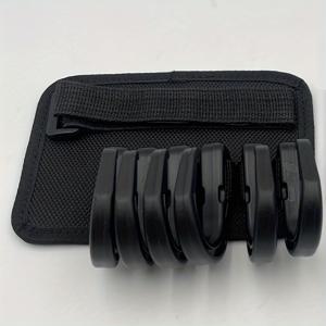 TEMU 다용도 해변 파라솔 후크 - 미끄럼 방지 휴대용 야외 캠핑 장비, 탈착식 후크 6개 포함, 수건, 카메라, 안경 등에 적합