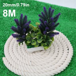 TEMU 20mm 마크라메 코드 - 1.5M/4M/8M 마크라메 코드, 공예, 홈 데코, 축제 장식용 코드, 직조 공예, 홈 텍스타일 데코, 재봉 및 주얼리 장식, 파티 장식