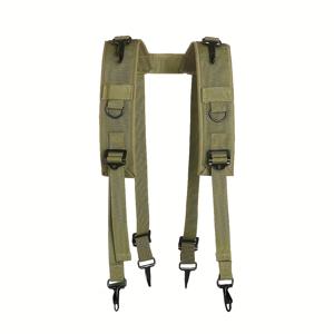 TEMU 전술 Y 벨트 헤비듀티 트레이닝 웨빙 H 벨트 체스트 슬링 벨트 서스펜더, 웨빙 장비 기본 도구 벨트 서스펜더, 내구성 강화 서스펜더, 남성용 4포인트 서스펜더 후크 루프