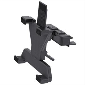 TEMU 360도 회전 올방향 차량용 CD 슬롯 태블릿 홀더, 7-11인치 태블릿용 높이 조절 가능, 다양한 CD 슬롯 호환, ABS 소재, 태블릿 거치대