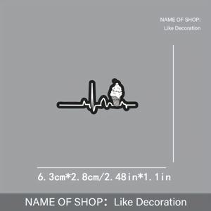 TEMU 1개 재미있는 크루즈 셔츠 심장 박동 스티커 열전사 스티커 - 패셔너블한 다림질, 전사 티셔츠, 모자, 청바지, 백팩, 베갯잇, 깃발 등에 사용 가능. 내구성 좋은 워셔블 스티커, 사용하기 쉬운 열전사 필름, 열전사