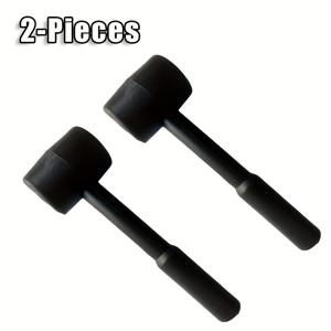 TEMU 튼튼한 고무 디자인의 다용도 고무 망치 2개 세트. 설치용 및 미니 망치 겸용으로 사용 가능하며, 표면 손상 없이 강타하며 인체공학적 손잡이가 있는 이 제품은 선물용으로도 좋습니다.