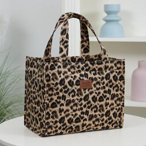 TEMU 신상, 프린트, 두꺼운 원단, 알루미늄 포일 소재 내부, 양면 포켓, 대용량, 도시락 가방, 도시락 케이스 가방, 벤토 가방, 천 가방, 핸드백, 토트백, 캐리어 가방, 수납 가방, 잡화 가방, 휴대용, 경량