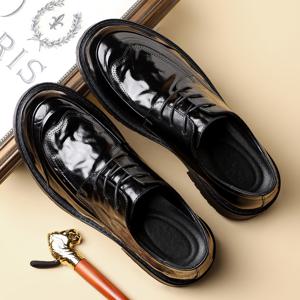 TEMU 탑그레인 천연 가죽 남성 신발, 스타일리시하고 활용도 높은 남성용 로퍼 및 슬립온 플랫 포함