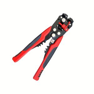 TEMU 1개 자동 와이어 스트리핑 플라이어, 전문가용 다기능 도구. 와이어 터미널을 빠르게 제거하고 압착하기 위해 설계되었습니다. 효율성을 위해 업그레이드된 4단 이중면 스프링이 특징이며 내장 블레이드가 함께 제공됩니다.