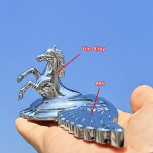 TEMU 핏 아연 합금 페가수스 로고 엔진 후드 장식 - 트럭 및 자동차용 자체 접착 3D 메탈 엠블럼, 크롬 마감 후드 , 다이내믹 윙 디자인, 내구성 있는 접착 백킹, 차량 커스터마이징, 오토 커스터마이징 팬을 위한 자동차 장식