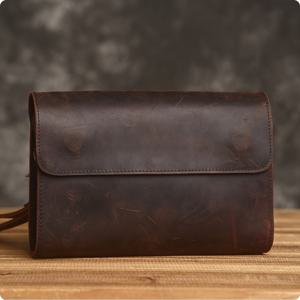 TEMU 1pc 남성용 진품 가죽 핸드백 - 빈티지 브라운 카우하이드 토트백, 일상적인 통근, 일, 또는 캐주얼 아웃팅을 위한 다용도, 내구성 및 스타일리쉬한 데일리 토트백 | 빈티지 가죽 가방 | 견고한 핸들 가방