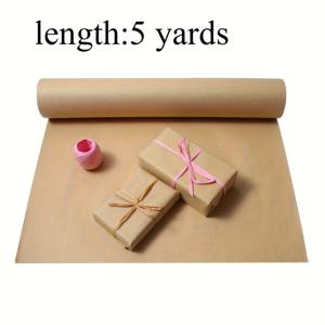 TEMU 1롤 크래프트 종이 롤, 5m/10m, 종이 튜브 코어 없음, 롤 종이, 수제 DIY 공예 선물 포장, 스케치, 그림, 포장지