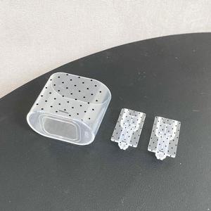 TEMU O6475 영국식 블랙 폴카 도트 패턴 EU 표준 20W 투명 충전기 보호 케이스, 아이폰용 EU 표준 충전기 보호 케이스, 아이폰 13/14/15용, 20W 충전기 보호 세트, EU 표준 케이블 보호 커버, 유럽식 아이폰 충전기 헤드 보호 커버, 선물, 투명 보호 케이스, 충전기 보호 쉘, 케이블 슬리브