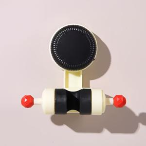 TEMU 흡착식 조절 가능 샤워헤드 홀더, 무드릴 욕실 샤워 캐디, 벽걸이 샤워 선반, 범용 샤워헤드 마운팅 베이스, 욕실 액세서리