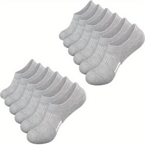 TEMU 6개입 3켤레 / 12개입 6켤레 여성용 통기성 메쉬 노쇼 양말 - 우아한 솔리드 컬러 스포츠 캐주얼 양말, 다양한 색상으로 사계절 사용 가능, 매끄러운 질감, 일상 착용, 모임, 파티, 댄스에 적합, 휴일 선물로도 최적