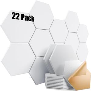 TEMU 22개입 자체 접착식 흡음 패널 12