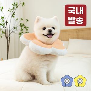 TEMU 강아지 넥카라 플라워 방수 초경량 LNC-F02