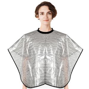 TEMU 숏 바버 케이프 | 나일론 미용실 헤어 커팅 케이프, 염색, 빗질, 스타일링, 샴푸용 메이크업 케이프