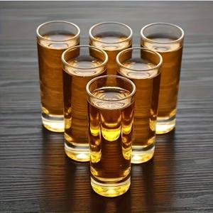TEMU 6/12개 세트. 재미있는 글라스 - 2.1oz 총알 모양 위스키, 보드카, 리큐어 잔, 남성에게 완벽한 선물 - 바와 파티, 모든 알코올 음료, 칵테일, 가족 게임 밤에 딱!