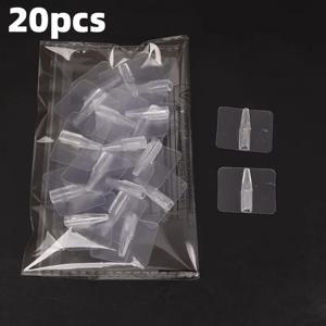 TEMU 대나무 막대기가 포함된 투명 플라스틱 접착식 플로럴 테이프 20개, DIY 부케, 꽃꽂이, 선물 포장, 공예용 - 부활절, 어머니의 날, 졸업 선물용 와시 테이프, 잼 보존용 대나무 막대기 홀더