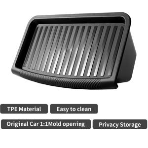 TEMU 이 4/2개 세트는 탄성 소재로 만들어진 방수 TPE 커버가 있는 좌석 아래에 숨겨진 수납 상자가 포함되어 있습니다. 물건이 빠져나가지 않도록 확장되며 손상 없이 쉽게 설치할 수 있습니다. 차량 내부 정리를 위해 완벽합니다.