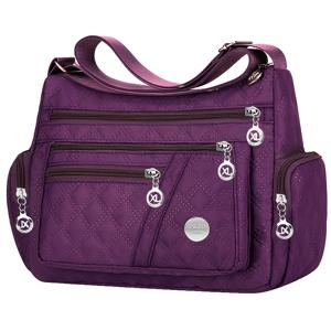 TEMU 스퀘어 중성 핸드백 크로스바디백 신상 대형 캔버스 가방 옥스포드 숄더백 패션 캔버스 올매치 [랜덤 풀 방향], 청소년용