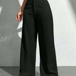 TEMU 단색 심플 캐주얼 팬츠