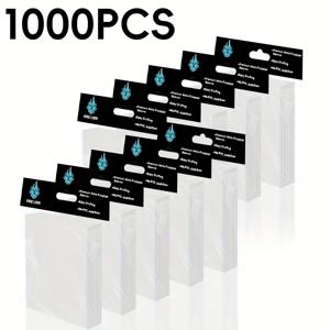 TEMU 1000/600매 페니 투명 카드 슬리브, 교환용 카드용 소프트 카드 보호 슬리브, MTG, TCG, 스포츠 카드, 야구 카드, 축구 카드, 게임 카드에 적합, 모든 수집가를 위한 고품질 보호