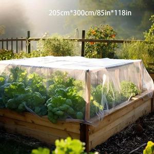 TEMU 클래식 야외 정원 식물 덮개 모기장 새 방지 테라스 메시 내구성 통기성 할로윈 장식 2.05M X 3M/6M