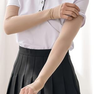 TEMU 남녀공용 올아웃도어 스포츠 팔토시 - 통기성 쿨링 스포츠 슬리브, 심리스 경량 디자인, 아웃도어 하이킹 달리기 사이클링 골프 & 운전용