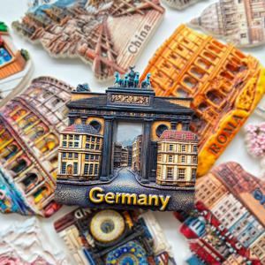 TEMU 1개 베를린 승리 아치 3D 냉장고 자석, 독일, 3D 입체적인 창의적인 감각 릴리프 레진 공예 정교한 냉장고 자석, 주방 창의적인 장식, 유명한 풍경 자석 타일, 여행 애호가 홈 데코 홈 선물