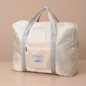 TEMU 새로운 간편한 사각형 러기지 가방 학생 이사 수납 가방 여행 가방 대용량 숄더백 탑승 가방