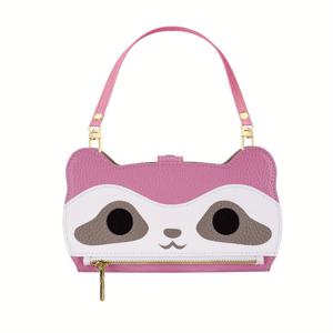 TEMU 휴대폰 케이스 - 삼성 갤럭시 S9 S8 S10 S21 S20 S28 S23 S22+ FE Ultra 5G 패션 여성용 크로스바디 케이스 (단축 로프 브래킷 및 카드 슬롯 보호 기능 포함), 메이크업 거울, 인조 가죽 플립 폰 케이스