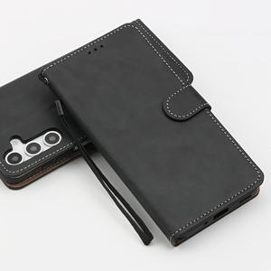 TEMU 럭셔리 가죽 휴대폰 케이스 - 갤럭시 A13, A16, A32 5G, A02, A03S, A04E, A20S, A21, A23, A70, A36, A72, M33, M52, M53, M54, M55 호환 매트 플립 카드 홀더 & 짧은 끈 자석 버클 커버