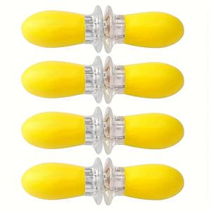 TEMU 8pcs 다기능 옥수수 그릴 바늘, 스테인리스 스틸 옥수수 포크, 바베큐 꼬치, 과일 포크, 홈 옥수수 도구, 피크닉 캠핑 필수품, 세척 및 보관 간편, 심플하고 실용적인