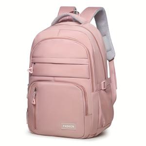 TEMU 아웃도어 여행용 백팩, 대용량 스포츠 캠핑 배낭, 신발 수납공간 겸비 남녀공용 노트북 백팩, 학생 책가방, 부활절 및 발렌타인데이 선물 [지퍼 방향 랜덤]