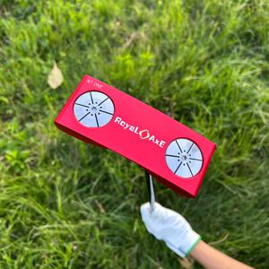 TEMU 골프 퍼터 1개 | 추가 무게 퍼터 | 남성용 오른손잡이용 골프 퍼터 X-스티프 & 초내구성 34인치 블랙/블루/로즈 레드/레드 무료 헤드커버 포함 세련되고 모던한 디자인