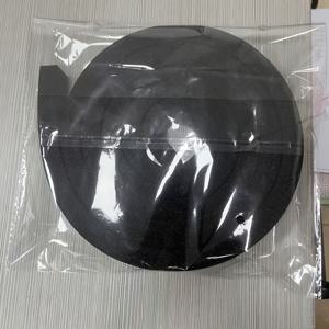 TEMU 1롤 (2M) 검정색 폼 방풍 스트립 - 단열, 소음 감소 및 통풍 방지용 자가 접착식 문 창문 씰, 틈새용 강력 방음 테이프 (설치 용이)