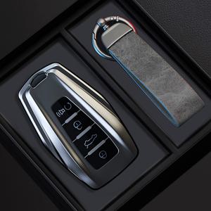 TEMU 지엘리 쿨레이 X6 엠그랜드 글로벌 호크 GX7, 지엘리 애티스 보유 NL3 X7 EX7, 엠그랜드 쿨레이 GT GC9 추가용 소프트 TPU 차량 키 케이스 (포브)