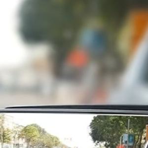 TEMU 2개 세트 와이드앵글 블라인드 스팟 미러 | 360° 회전 가능 조절형 안티글레어 평면 렌즈 | 곡선형 후방 미러, 간편 클립온 설치, 고화질 대형 곡선 미러, 운전 시험 필수품