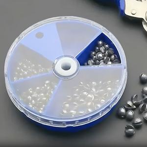 TEMU 고품질 낚시 무게, 60그램 멀티 사이즈 조합 세트, 분리형 디자인, 플라이 낚시, 바다 낚시 및 민물 낚시 싱커에 적합, 낚시 애호가를 위한 선물, 낚시 용품 및 납 싱커