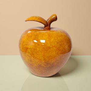 TEMU 귀여운 사과 레진 조각상, 집, 사무실 또는 책장 장식에 완벽 - 휴일 및 생일 선물로 이상적
