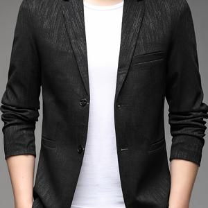 TEMU 남성용 올시즌 신상 정장 재킷, 연회, 아웃도어, 캐주얼, 파티, 라이트 비즈니스 정장