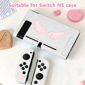 TEMU 닌텐도 스위치 케이스 호환 - 충격 방지 - 스크래치 방지 TPU 소프트 쉘 커버, 분리형 베이스 포함, 휴대용 보호 케이스, 닌텐도 스위치 게임 시스템 호환 (닌텐도 스위치 액세서리 호환)