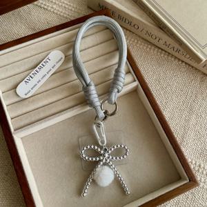 TEMU 1개 아크릴 리본 포뮬라 포뮬론 참 휴대폰 끈 손목 스트랩, 귀여운 휴대폰 팔찌 스트랩 (끈 포함), 휴대폰 참 스트랩, 범용 휴대폰 케이스 탈착식 개스킷, 인터넷 유명인 남녀 창의적인 핸드백 휴대용 분실 방지 방수