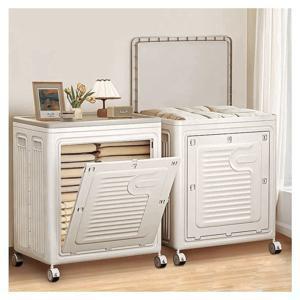 TEMU 대용량 폴딩 리빙박스 대형 접이식 수납함 옷정리 360도 이동식 이불 정리함