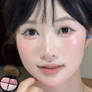 TEMU 멀티 크림 블러셔 팽창 하이라이터 내추럴 퍼펙팅 블러셔 / 쉐딩 / / 수광 밤
