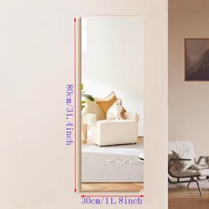 TEMU HD 이미징 + 스크래치 방지 아크릴로 가능한 1초 설치, 아름다움과 강도의 조화. 아크릴 거울은 가성비의 왕으로, 가정 장식용으로 거실, 사무실, 주방, 욕실, 현관, 댄스 스튜디오, 헬스장에 적합합니다. 파손 방지 접착식 아크릴 거울, #전신거울 #화장대거울 #화장거울 #아크릴거울 #