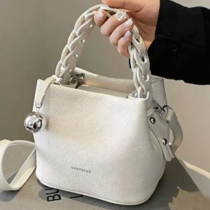 TEMU CAHVIN KOEINZ 여성용 크로스백 1개, 학교용, 참 장식 대용량 책가방, 지퍼 잠금 핸드백, 십대 및 대학생용, 책, 쇼핑, 일상용 경량 학용품 휴대용 가방